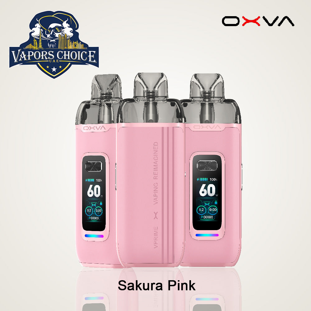 Oxva V Prime Vape Kit 60W 2600mAh Sakura Pink UAE Ajman